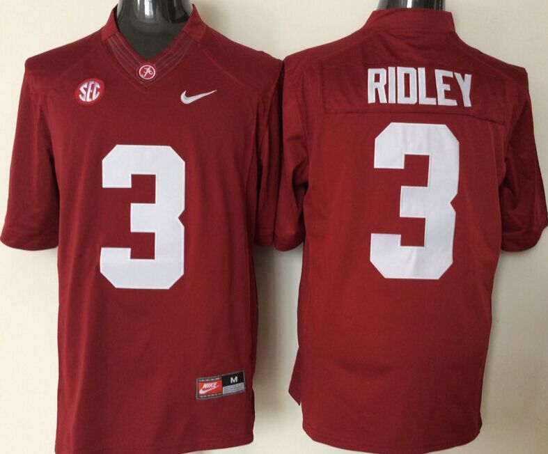 NCAA Youth Alabama Crimson Tide Red 3 Ridley jerseys